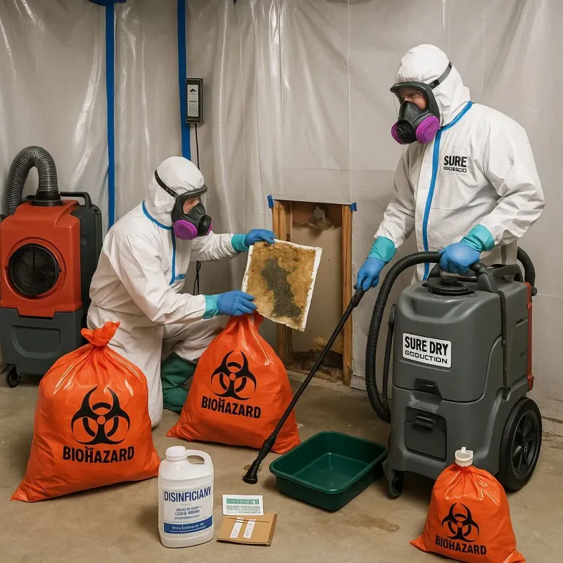 Contaminated Water Handling Protocols process in Meeker, CO